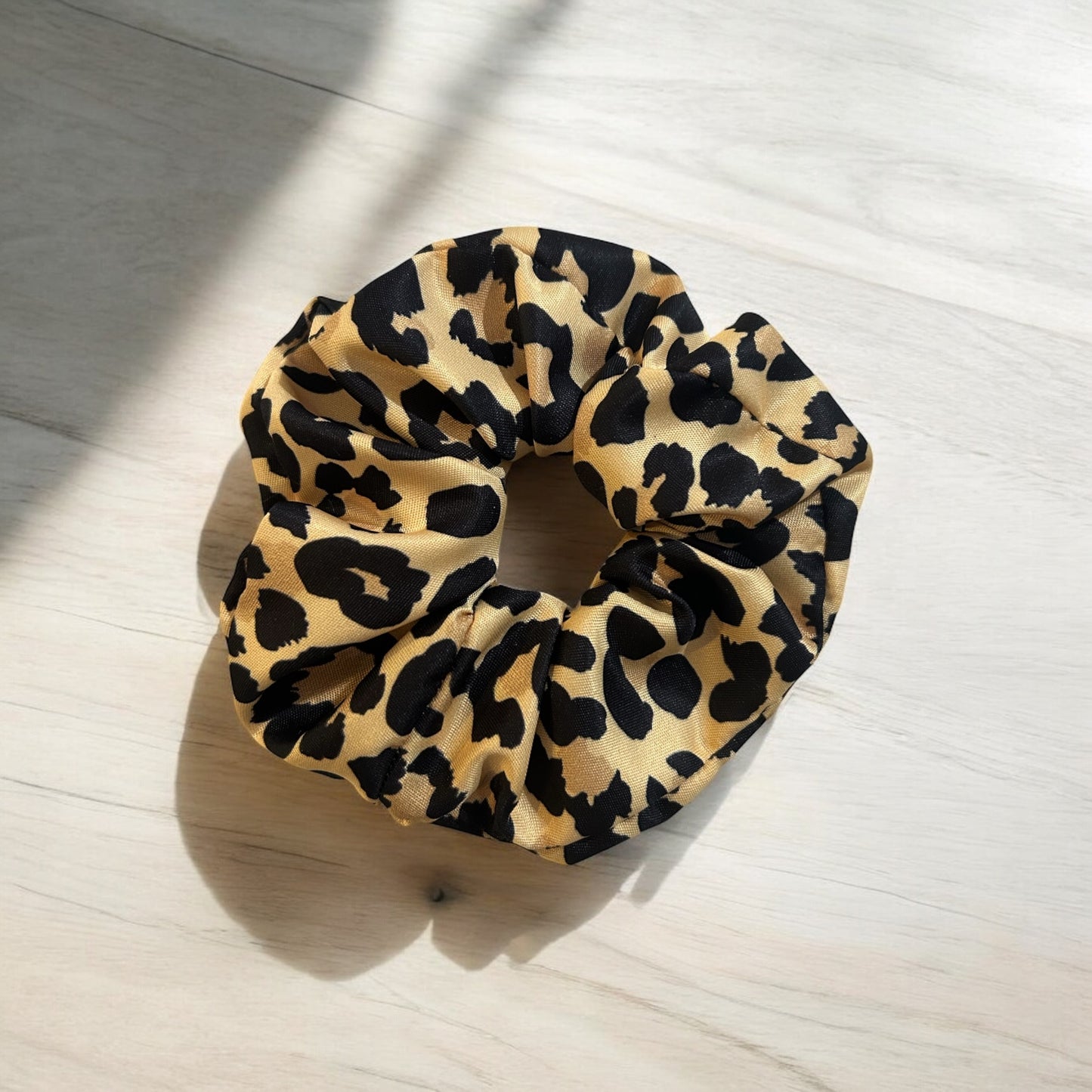 Lush Leopard Scrunchie