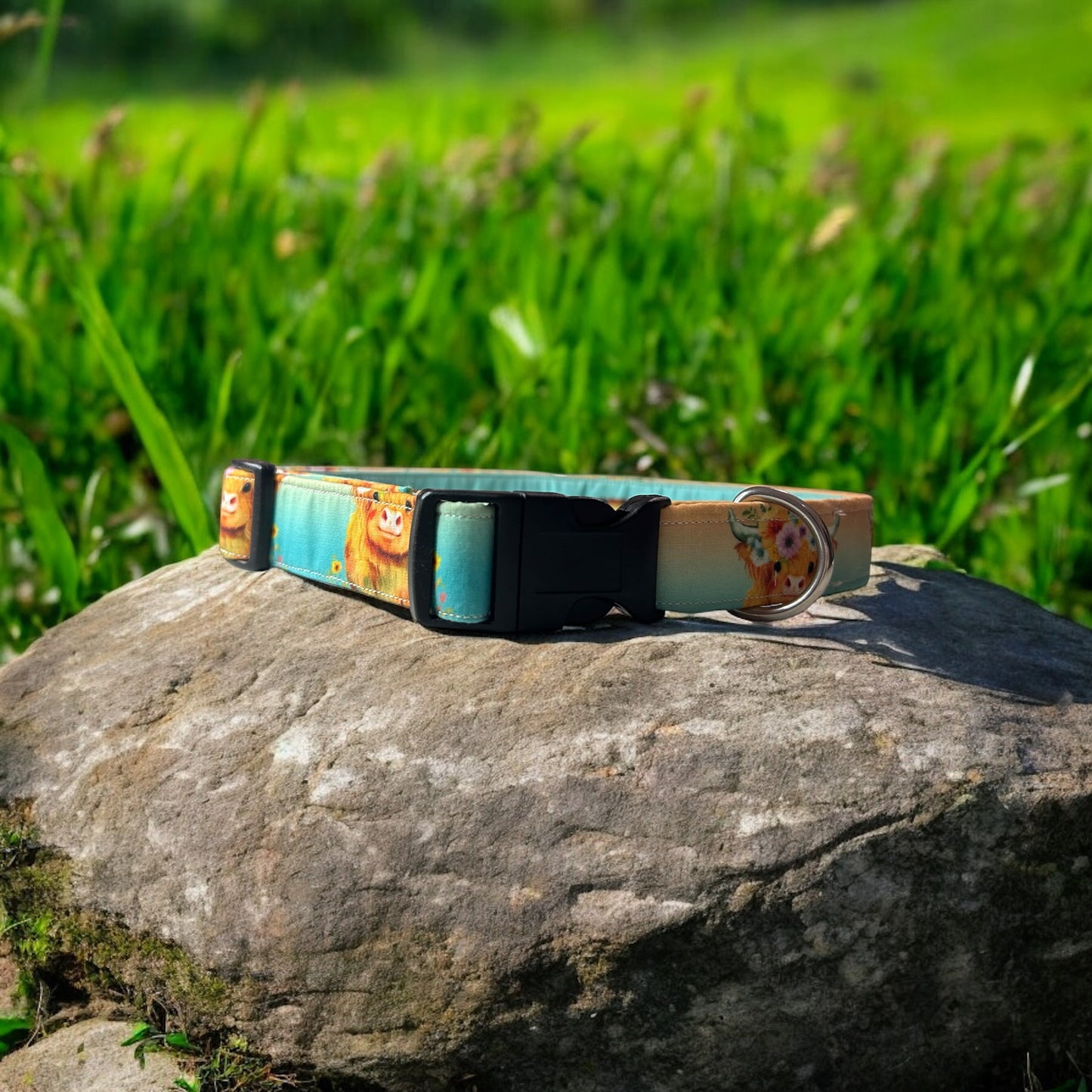 Highland Moo Dog Collar