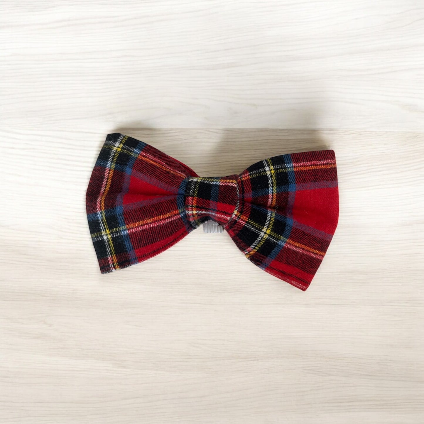 Dog Bow Tie - Red Plaid it Safe